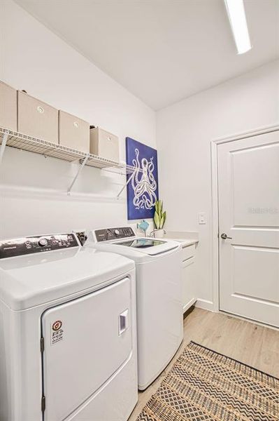 Furnished interior view inside a new home in , Fort Myers (Image 35).