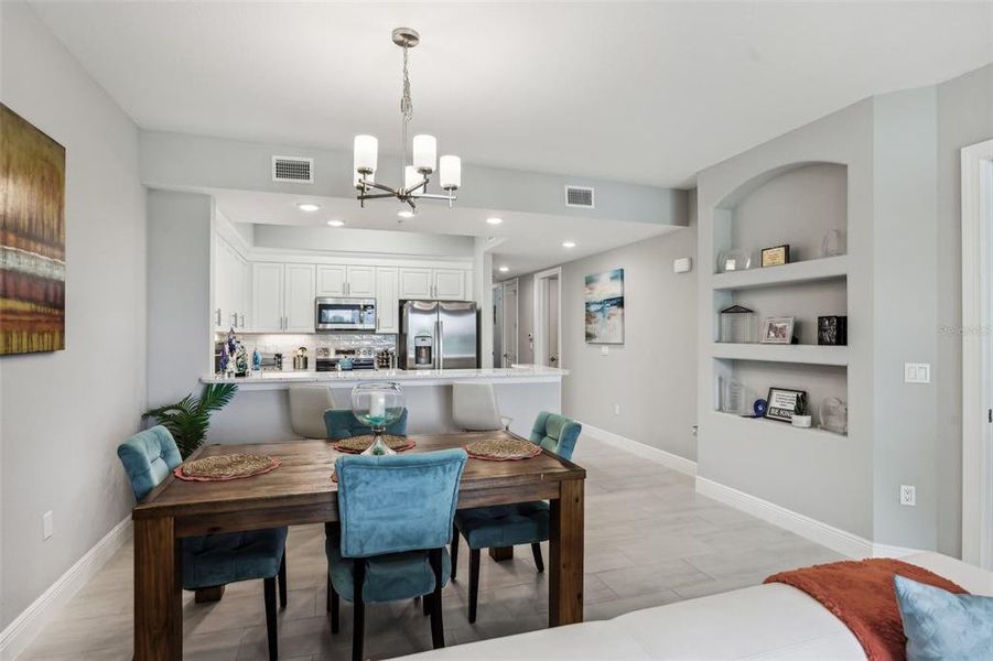 Furnished interior view inside a new home in , New Smyrna Beach (Image 15).