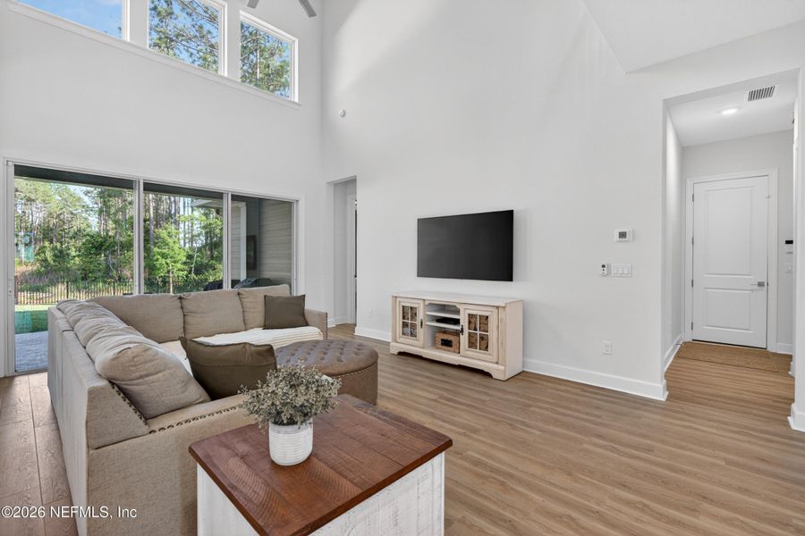 Furnished interior view inside a new home in , St. Johns (Image 46).