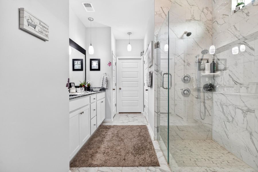 Furnished interior view inside a new home in Horizons at Summers Corner | 55+, Summerville (Image 51).