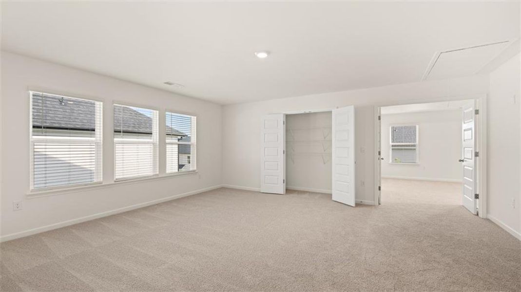 Spacious, unfurnished interior of a new home in The Gates at Pates Creek, Hampton (Image 21).