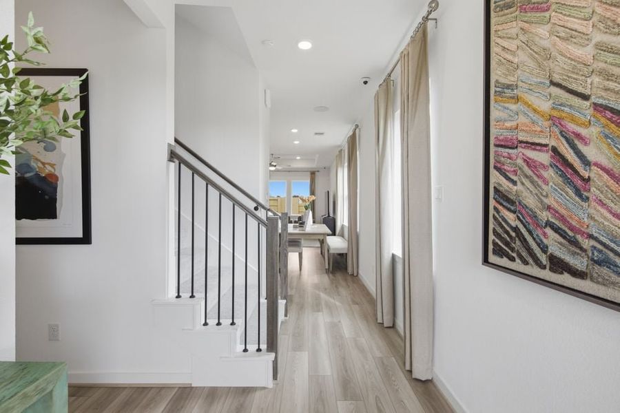 Representative furnished interior of a home built from the Juliet by Taylor Morrison in Avalon at Cypress, Cypress (Image 6).