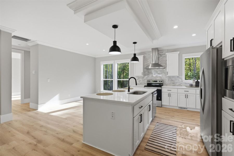 Furnished interior view inside a new home in , Taylorsville (Image 3).