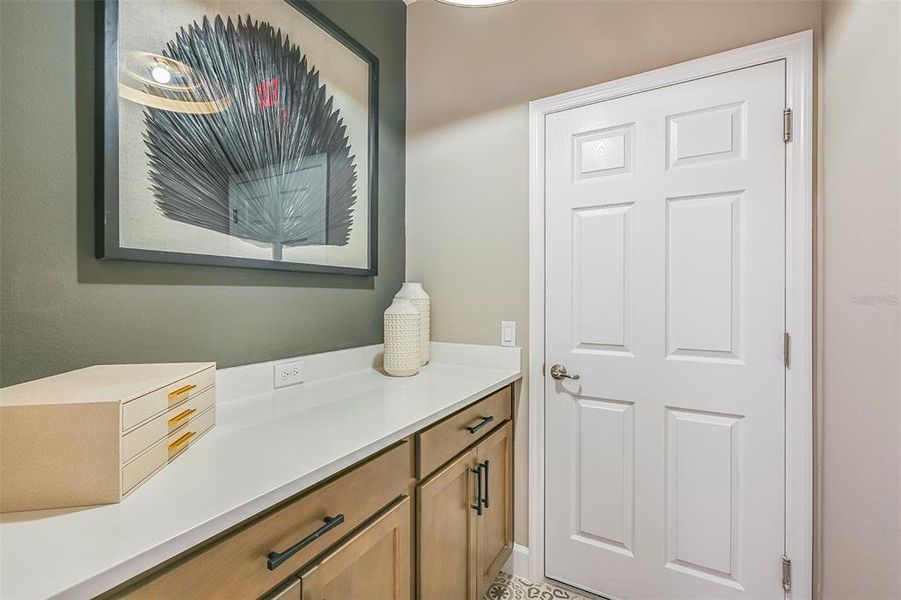 Furnished interior view inside a new home in , Kissimmee (Image 28).