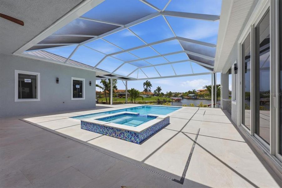 Exterior details and patio area of a home in , Port Charlotte (Image 2). Exterior details and patio area of a home in , Port Charlotte (Image 2).