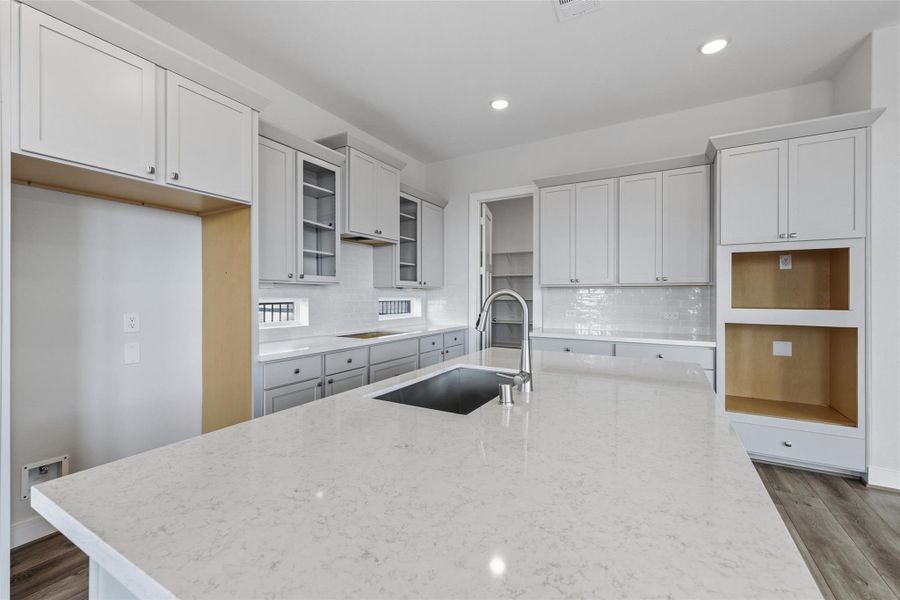 Furnished interior view inside a new home in Bridgeland Central, Cypress (Image 16). Furnished interior view inside a new home in Bridgeland Central, Cypress (Image 16).