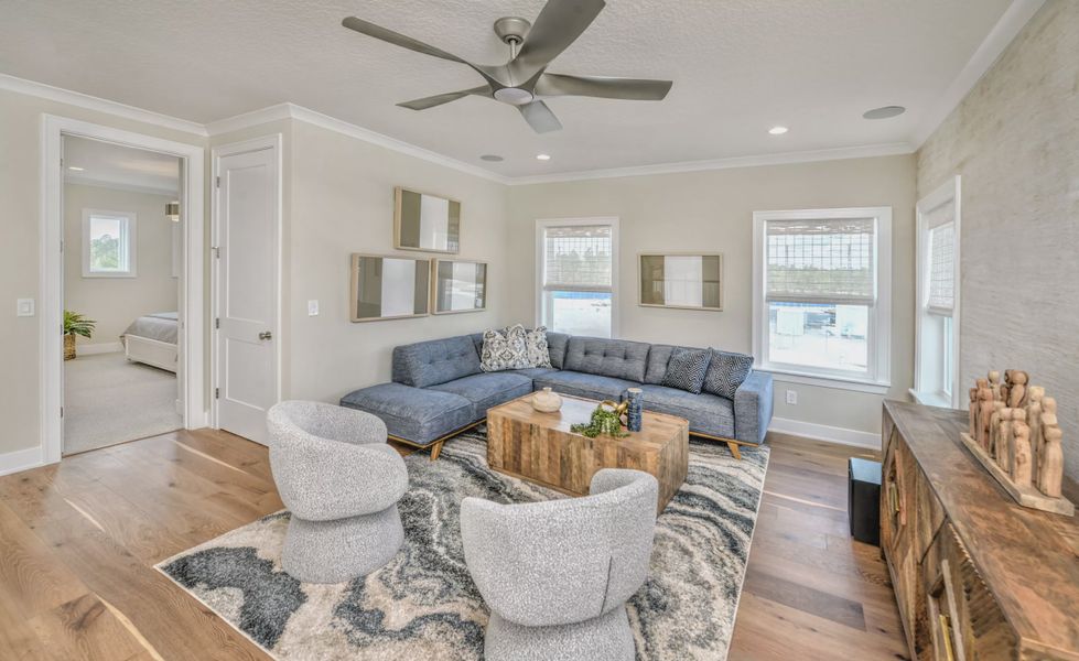 Furnished interior view inside a new home in SilverLeaf, St. Augustine (Image 38). Furnished interior view inside a new home in SilverLeaf, St. Augustine (Image 38).