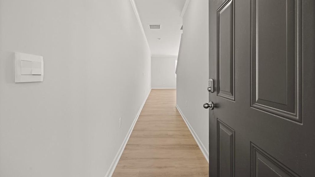 Spacious, unfurnished interior of a new home in Oconee Overlook Townhomes, Gainesville (Image 21).