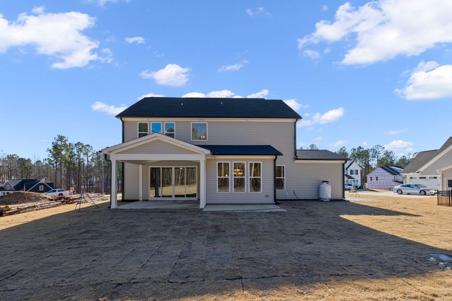 Representative exterior details of a home built from the The Hampton by RobuckHomes in Baylee Ridge, Selma (Image 65). Representative exterior details of a home built from the The Hampton by RobuckHomes in Baylee Ridge, Selma (Image 65).