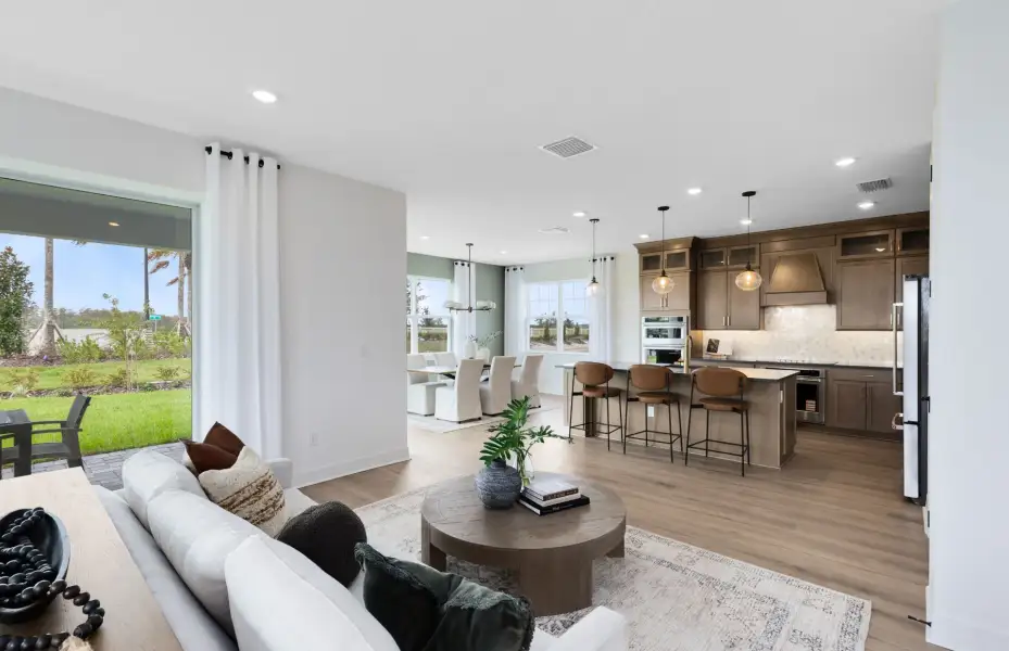 Representative furnished interior of a home built from the Serena by Pulte Homes in Highland Pines, Leesburg (Image 18).