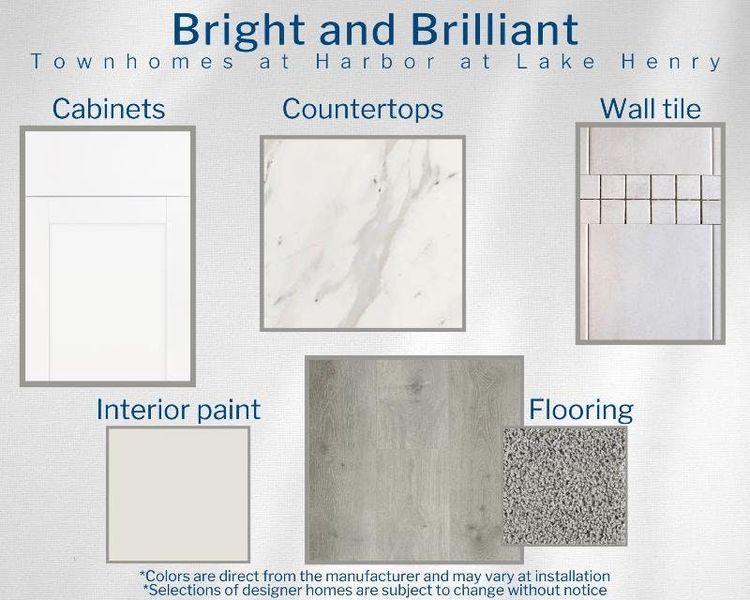 Catalina - Colors for This home