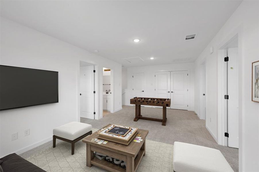 Furnished interior view inside a new home in Rolling Ridge, Van Alstyne (Image 19).