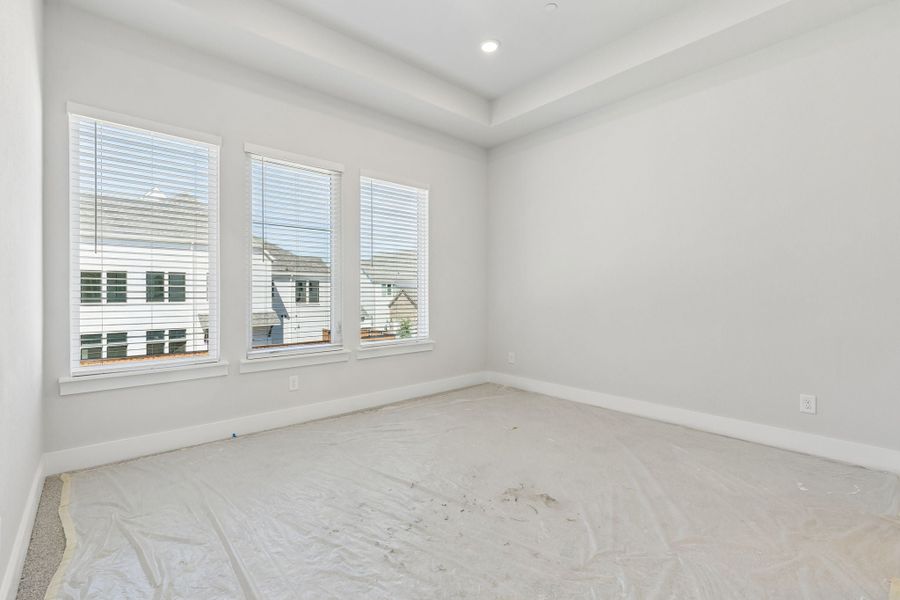 Spacious, unfurnished interior of a new home in Newman Village Townhomes, Frisco (Image 28).