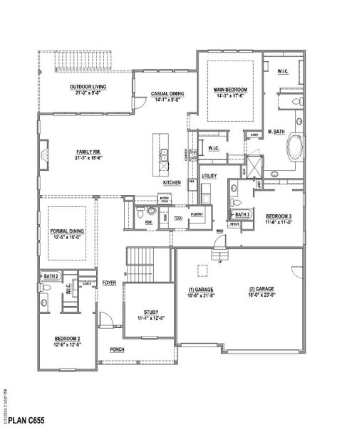 Plan C655 1st Floor
