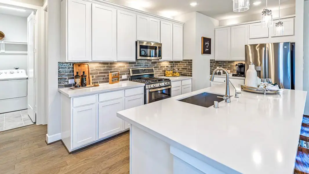 Furnished interior view inside a new home in Trillium, Richmond (Image 14).