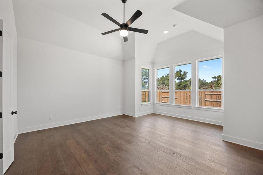 Spacious, unfurnished interior of a new home in Parkside On The River, Georgetown (Image 23). Spacious, unfurnished interior of a new home in Parkside On The River, Georgetown (Image 23).