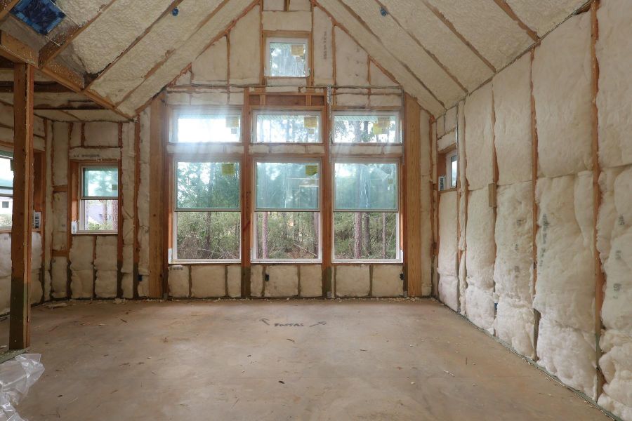 In-progress construction of a new home in The Woodlands Hills - Premier Collection, Willis, TX (Image 18).