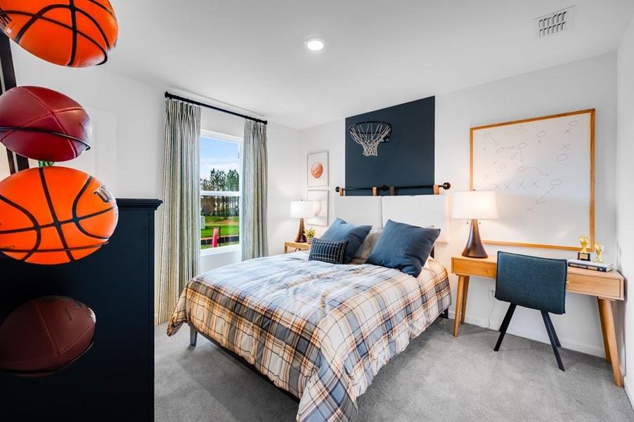 Furnished interior view inside a new home in Heritage River, Euharlee (Image 11).