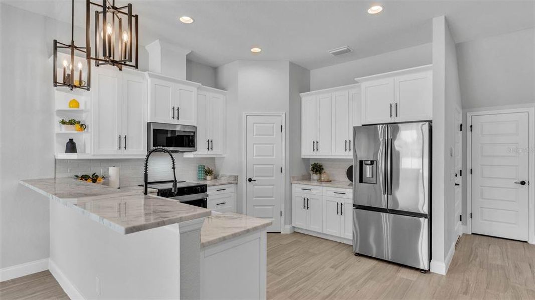 Furnished interior view inside a new home in , Lakeland (Image 16).