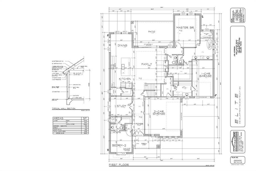 View of 1st floor - floor plan