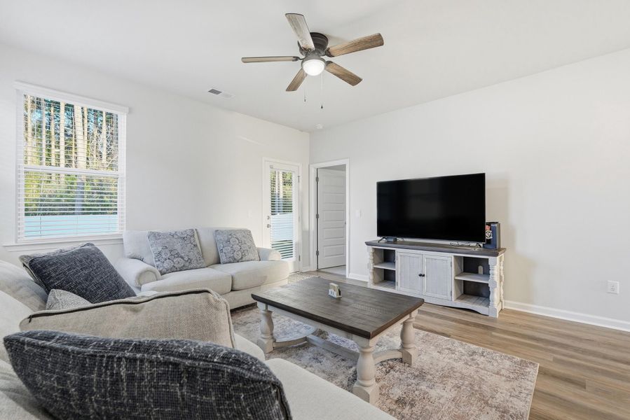 Furnished interior view inside a new home in , Ridgeland (Image 12). Furnished interior view inside a new home in , Ridgeland (Image 12).