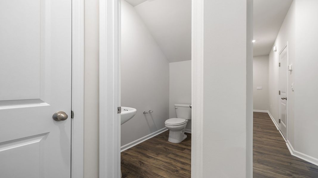 Furnished interior view inside a new home in Brookside Ridge Townhomes, Greer (Image 5).