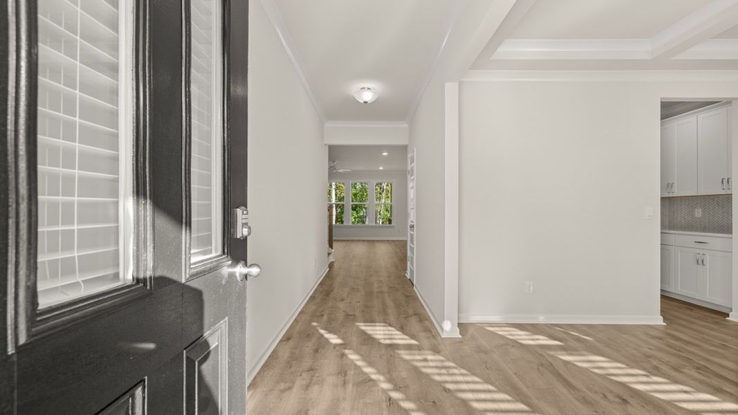 Representative unfurnished interior of a home built from the Summit by D.R. Horton in The Gates at Pates Creek, Hampton (Image 16).