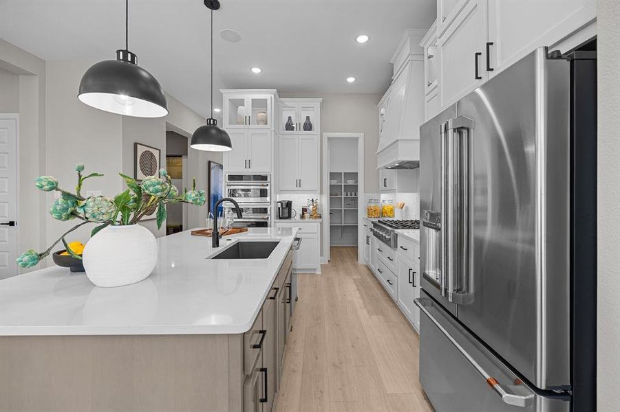 Furnished interior view inside a new home in Greenville Heights, Dallas (Image 27). Furnished interior view inside a new home in Greenville Heights, Dallas (Image 27).