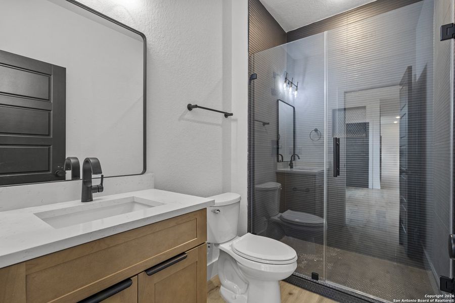 Furnished interior view inside a new home in , San Antonio (Image 17).