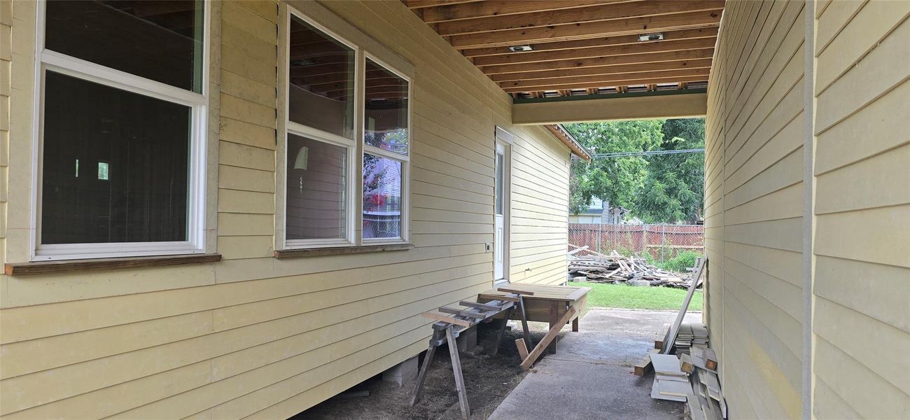 In-progress construction of a new home in , Houston, TX (Image 11).