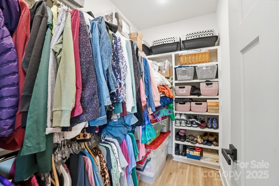 Large Walk-in closet in Primary Large Walk-in closet in Primary