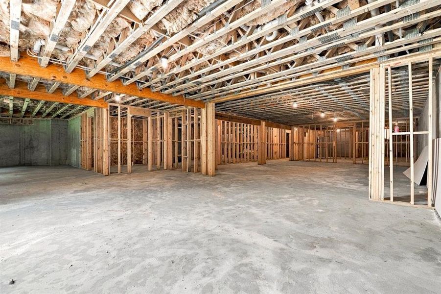 In-progress construction of a new home in , Roswell, GA (Image 87).