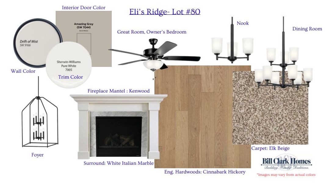 Sample of building materials used in homes in Eli's Ridge, Winterville (Image 8). Sample of building materials used in homes in Eli's Ridge, Winterville (Image 8).