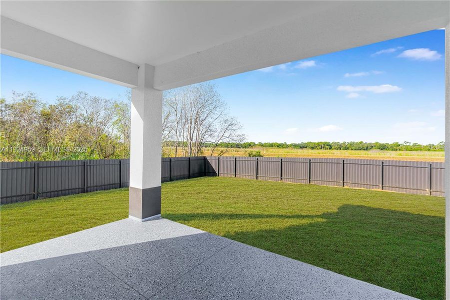 Exterior details and patio area of a home in , Lehigh Acres (Image 20).