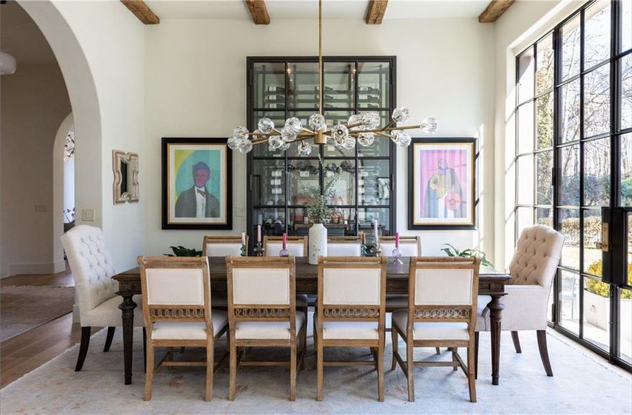 Furnished interior view inside a new home in , Atlanta (Image 15). Furnished interior view inside a new home in , Atlanta (Image 15).