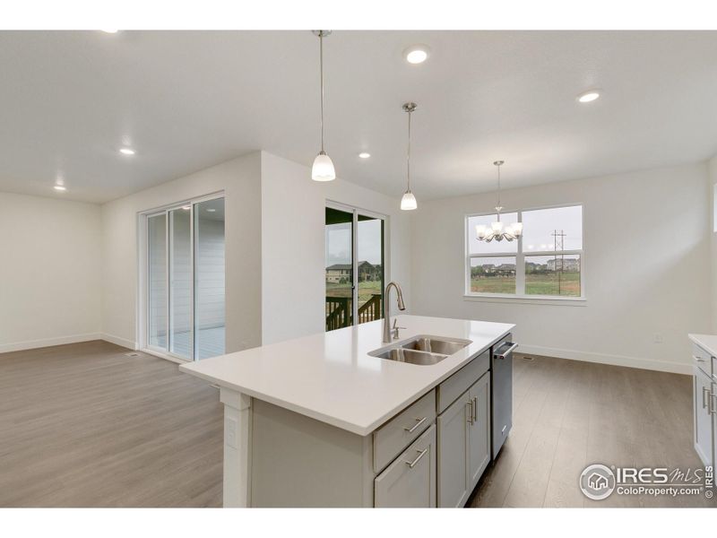 Furnished interior view inside a new home in Vantage, Berthoud (Image 9).