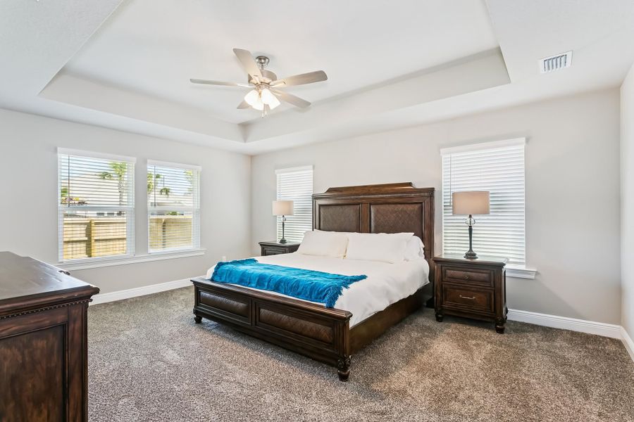 Furnished interior view inside a new home in Buckeyes Landing, Navarre (Image 14).