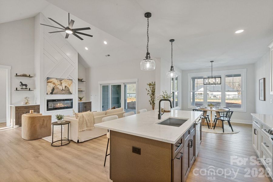 Furnished interior view inside a new home in , Salisbury (Image 7).