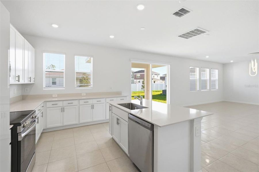 Furnished interior view inside a new home in , Debary (Image 10).