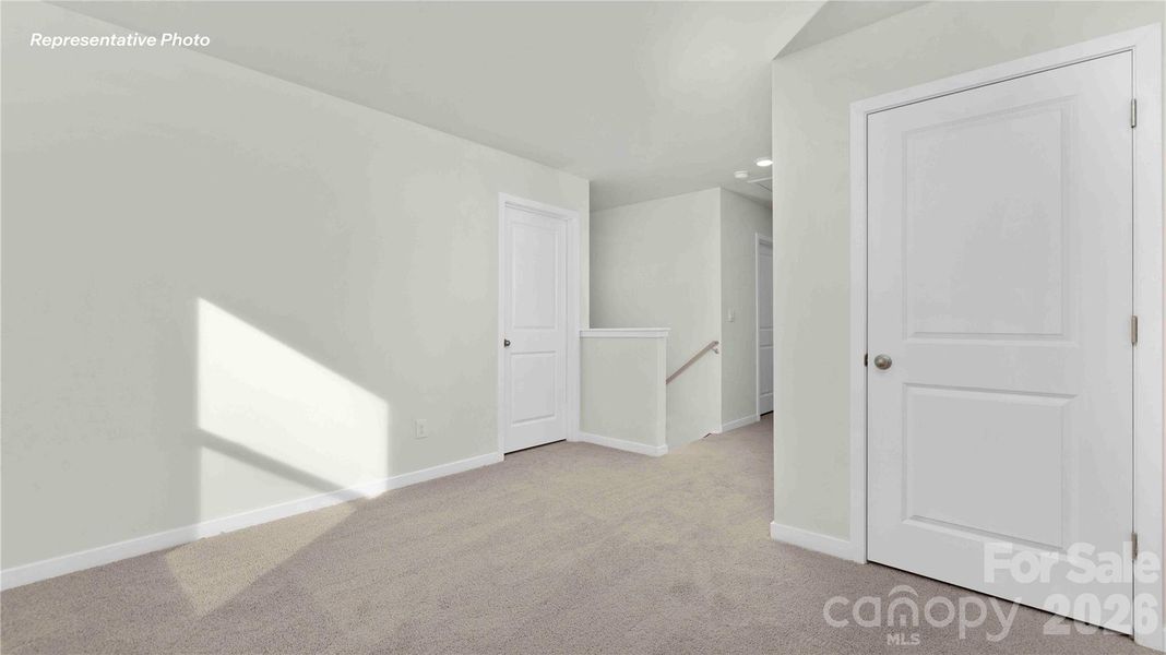 Spacious, unfurnished interior of a new home in Cline Village, Conover (Image 16). Spacious, unfurnished interior of a new home in Cline Village, Conover (Image 16).