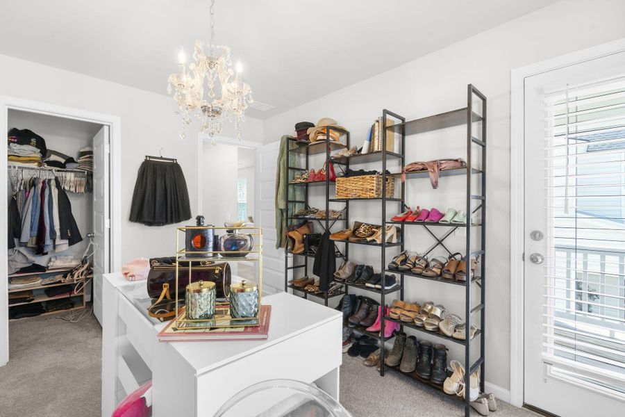 Furnished interior view inside a new home in Sweetgrass at Summers Corner, Summerville (Image 42).