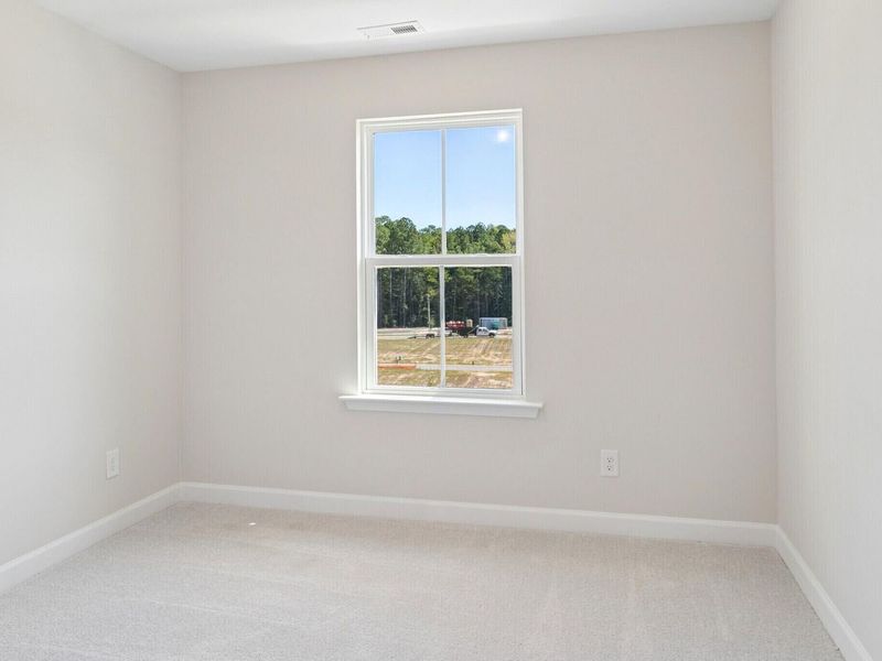 Spacious, unfurnished interior of a new home in Forestville Yard Townhomes, Knightdale (Image 7).