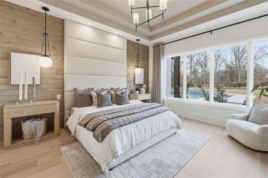 Furnished interior view inside a new home in , Gainesville (Image 25).