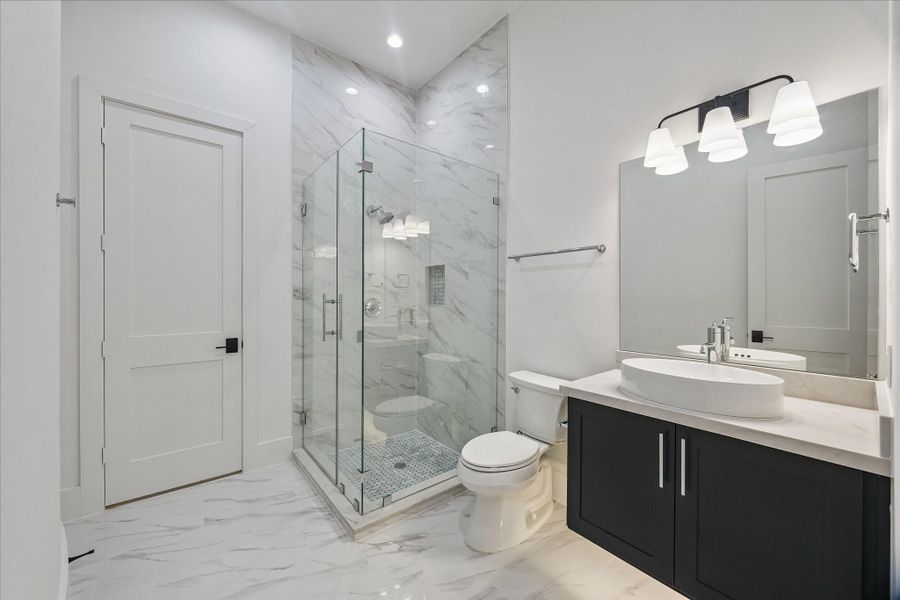 Furnished interior view inside a new home in , Houston (Image 7).