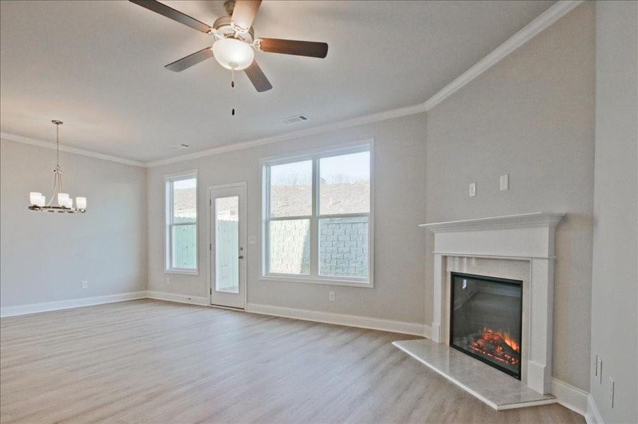 Spacious, unfurnished interior of a new home in Somerset at Riverbrook, Gainesville (Image 17).