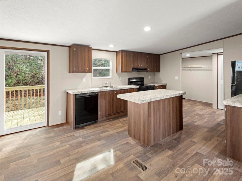 Furnished interior view inside a new home in , Old Fort (Image 4).