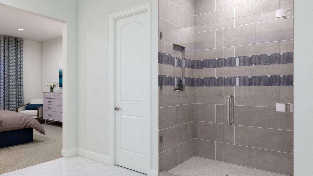 Owner's Bath w Walk-in Shower (alt view) - Virtual Photo