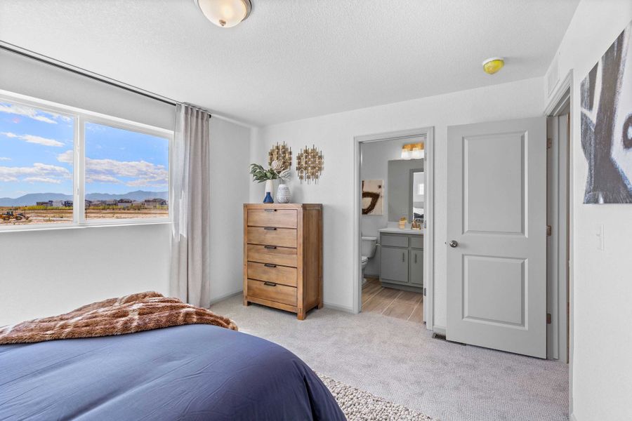 Furnished interior view inside a new home in Banning Lewis Ranch - New Homes Colorado Springs, Colorado Springs (Image 18).