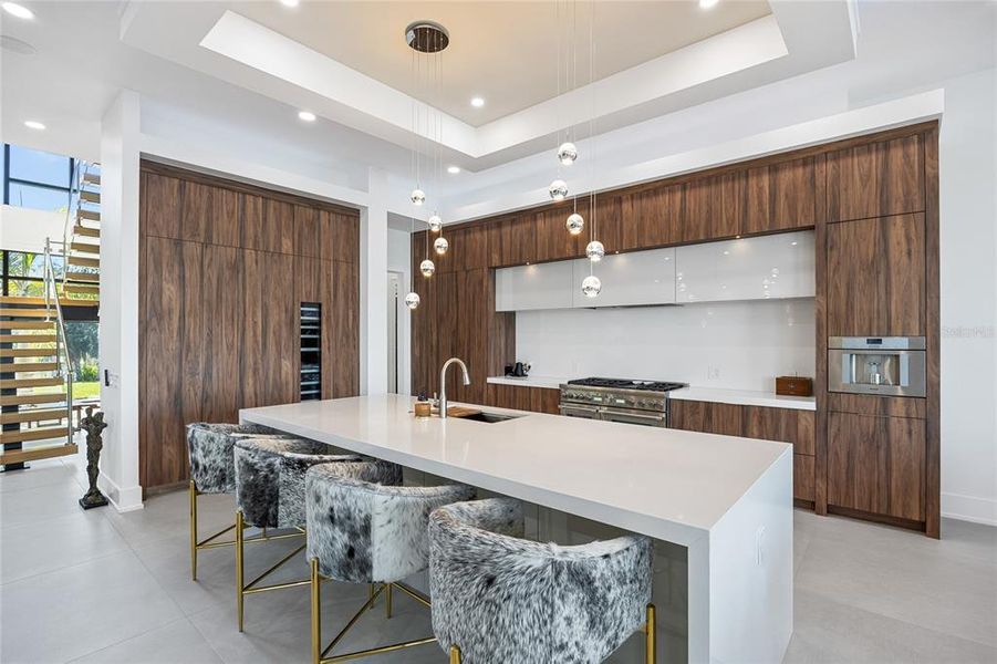 Furnished interior view inside a new home in , St. Petersburg (Image 40).