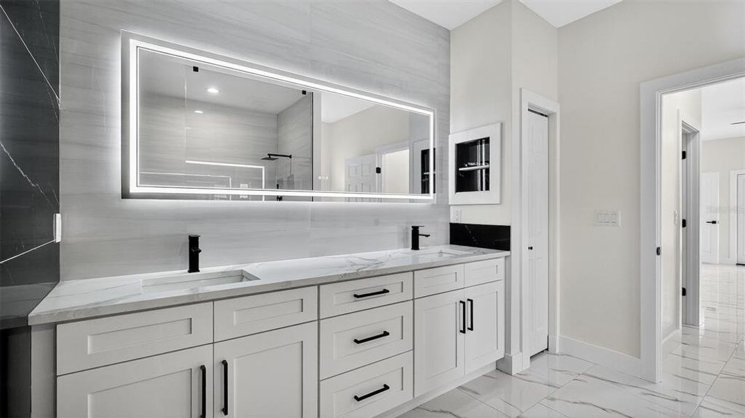 Furnished interior view inside a new home in , Weeki Wachee (Image 17). Furnished interior view inside a new home in , Weeki Wachee (Image 17).